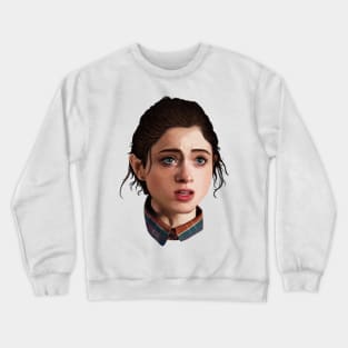 Nancy Wheeler (Original Drawing) Crewneck Sweatshirt